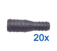 20X YOU.S Connettore Di Linea Giunto - Forma Dritta - Riduttore Ø 22Mm 16Mm