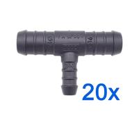 20X You.S Giunto Tubo Intermedio RGV Ø 16X16X10 Mm - T-Pezzo Riduttore
