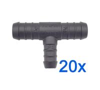 20X You.S Giunto Tubo Intermedio RGV Ø 16X16X12 Mm - T-Pezzo Riduttore