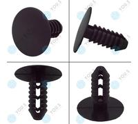 20X YOU.S Originale Interni Fissaggio Clips Per Fiat Ducato Nero