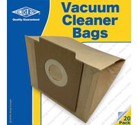 20x Zanussi Sacchetti per Aspirapolvere Compatto 1400W 1800W ZAN-3002