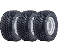 20x10.00-10 Tosaerba Ruota 4ply Erba P332 Strada Legale 10.2cm Pcd Bordo (Set 3)