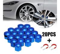 20x17mm Coprimozzo Auto Coprivite Ruota Dado Tappo Bullone Cerchi Dadi e Strumen