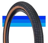 20x2.00 Copertone Bici Pieghevole Leggero, 20-2.00 Copertone con Fianco Marrone Rétro, 20 2.00 Battistrada Drenante Antiscivolo per Bici Pieghevoli 20 Pollici