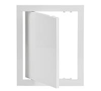 20x25cm, Sportello di Ispezione Bianco in Plastica, 200x250mm