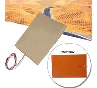 20x30cm 220V/750W Riscaldamento Imbottitura Gel di Silice Gomma Tappeto