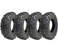20x6-10 Atv Quad Pneumatici Obor Advent 155/85-10 Tubeless Road Legale 73kg (Di