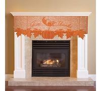 20x60 pollici Runner da tavolo Zucca Foglia d'acero Copritavolo Ringraziamento