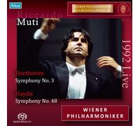 ウィーンフィル ライヴ・エディション 21 ムーティ (Beethoven : Symphony No.3 | Haydn : Symphony No.48 / Riccardo Muti , Wiener Philharmoniker (1992 Live)) [SACDシングルレイヤー]