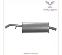 21.05.07 Silenziatore posteriore Imasaf per CITROEN C3 I C2 PEUGEOT 1007