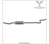 21.07.26 Silenziatore centrale Imasaf per CITROEN C2 PEUGEOT 1007