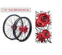 21"/18" Ruote Cerchi Posteriori Anteriori per Honda CRF250R 04-13 CRF450R 02-12