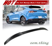 21-22 Fit FOR Ford Mustang Mach-E SUV 5D Rear Middle Trunk Lip Spoiler Painted