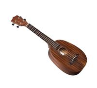 21/23 Pollici Corpo In Ebano Tastiera In Palissandro Ukulele Adulto Principiante Piccola Chitarra Strumento Ukulele Ukulele Kit (Color : 23 Inch)