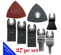 21+6 Lama Oscillante Multi Strumento Per Dewalt Fein Bosch Porter Cavo Makita