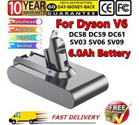 21.6V 6Ah Aspirapolvere Batteria Per Dyson V6 Batteria DC62 DC59 DC58 SV03 SV04 SV09 V6 Animale Motorhead V6 Assoluto V6 Fluffy V6 Battery Filter