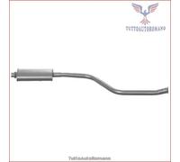 SILENZIATORE CENTRALE PER CITRON XSARA Break 1.8 i Aut. SW _ KW 74 CV 101