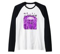 21 Anni dopo 21 ° compleanno Meme abbigliamento Then vs Now Humor Maglia con Maniche Raglan