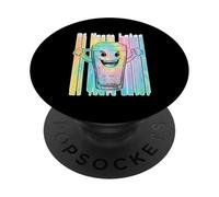 21 Anni dopo 21 ° compleanno Meme abbigliamento Then vs Now Humor PopSockets PopGrip Adesivo