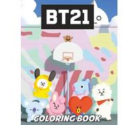 21 Bt Coloring Book: Beautiful Coloring Pages | Gifts To Relax And Stress Relief For Teens, Adults With Impressive Illustrations