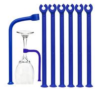 21 cm in silicone per lavastoviglie (blu/8 pezzi)