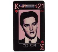 €21. Elvis Presley Re Del Cuore (Con 'USA') Set Di 2 Carte Carta Telefonica