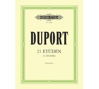 21 Etüden für Violoncello [Lingua tedesca]