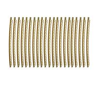 21 fili per tasti in ottone, 2,0 mm, per chitarra folk e acustica