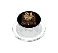 21 Finalmente Legale Pronto a Giocare Compleanno PopSockets PopGrip per MagSafe
