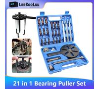 21 in 1 estrattore per cuscinetti Set 3 estrattore per ganasce strumento per la rimozione dei cuscinetti strumento per la rimozione dei fori interni di smontaggio