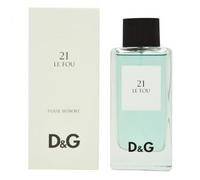21 le Fou Dolce & Gabbana 100 ml, Eau de Toilette Spray