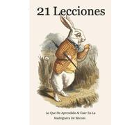 21 Lecciones Lo Que He Aprendido Al Caer En La Madriguera De Bitcoin (Tascabile)