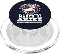 21 marzo Segno zodiacale Ariete Divertente Astrologia Compleanno PopSockets PopGrip per MagSafe