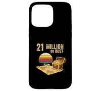 21 Milioni o Busto sats bitcoin hodl crypto maxis bitcoin Custodia per iPhone 15 Pro Max