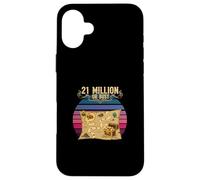 21 Milioni o Busto sats bitcoin hodl crypto maxis bitcoin Custodia per iPhone 16 Plus