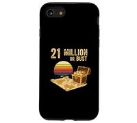 21 Milioni o Busto sats bitcoin hodl crypto maxis bitcoin Custodia per iPhone SE (2020) / 7/8