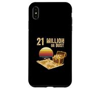 21 Milioni o Busto sats bitcoin hodl crypto maxis bitcoin Custodia per iPhone XS Max