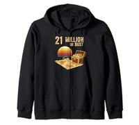 21 Milioni o Busto sats Bitcoin HODL Crypto maxis Bitcoin Felpa con Cappuccio