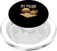 21 Milioni o Busto sats bitcoin hodl crypto maxis bitcoin PopSockets PopGrip per MagSafe