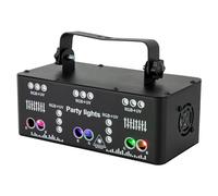 21 occhi LED RGB luce portatile DJ proiettore discoteca palcoscenico illuminazione effetto luce DMX effetto faretto per feste bar compleanno