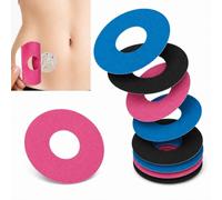 21 PCS Cerotti con foro centrale per microinfusore insulinico, Colori Misti