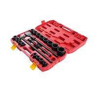 21 pezzi 3/4" Drive Deep Impact Sockets & Socket Sets19mm-30mm-50mm 3/4" Ratchet