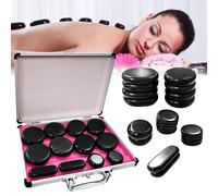 21 Pezzi hot stone massage set, kit per massaggio con pietre calde | con riscald