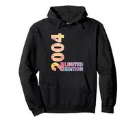 21 ° regalo di compleanno donne hued nato 2004 girando 21 anni Felpa con Cappuccio