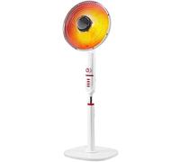 21 SHOP® Piantana a Carbonio Ventilatore Aria Calda, Riscaldamento Rapido Caldo, Oscillante con Rotazione a 90°, Potenza Regolabile 450W/900W