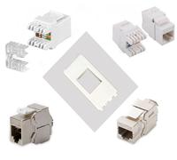 21.st - PRESA DI RETE CAT 5-6 UTP/STP VIMAR ARKE' BIANCO RJ45 FRUTTO PORTAFRUTTO