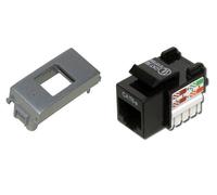 21.st-PRESA DI RETE CAT 5-6 UTP/STP VIMAR PLANA ARGENTO RJ45 FRUTTO PORTAFRUTTO