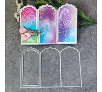 21 x 14,1 cm piccola tavola fatta a mano forniture in metallo fustellati per la creazione di biglietti, stencil da taglio per scrapbooking album fotografico modello decorativo goffratura
