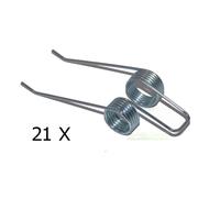 21 x molla rullo ventola per Wolf Wolfgarten UL33E UL33ED UL33EMD UL 33 E ED EMD