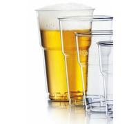 500 BICCHIERI PLASTICA TRASPARENTI ML. 250 SEMI RIGIDI BIRRA COCKTAIL 250CC +